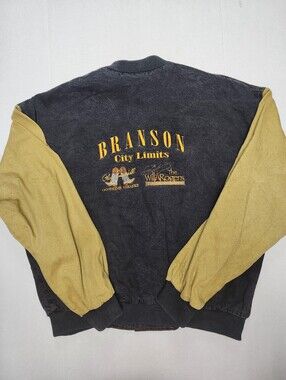 Vintage International Denim Men's Size XXL  Branson City Limits Lined Jacket
